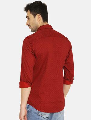 red checkered casual shirt - 16332387 - Standard Image - 3