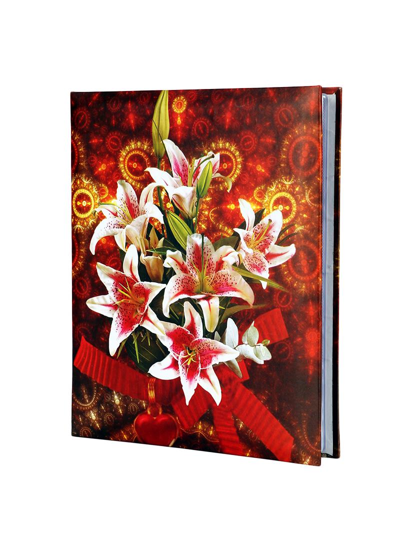 sehaz artworks hibiscus photo album scrapbook, diy handmade album scrapbook for anniversary, wedding, travelling - 16332715 - Zoom Image - 1