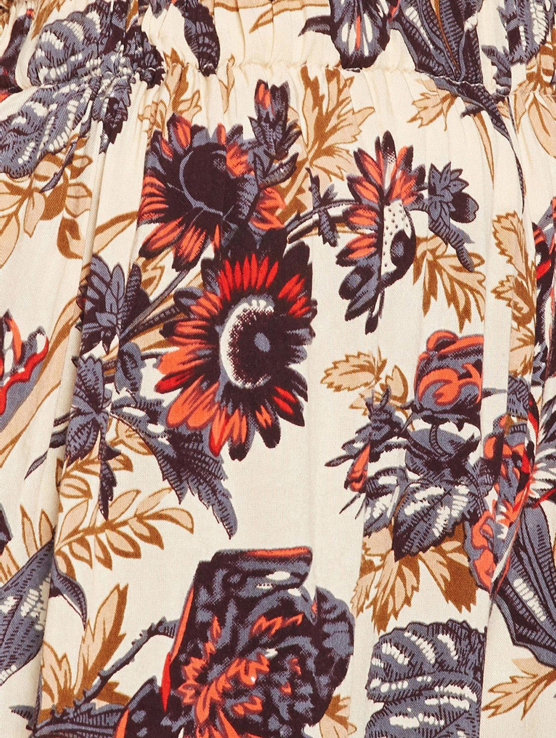 frill waist floral palazzo - 16332784 - Zoom Image - 5