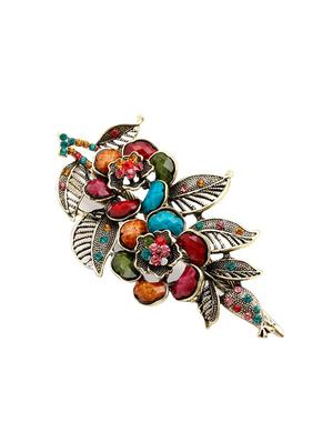 mizzori flower shaped hair holder clamp / pin / clip rose style - 16333955 - Standard Image - 2