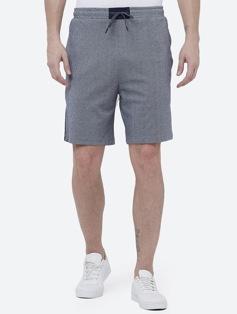 grey striped shorts - 16334707 - Zoom Image - 1