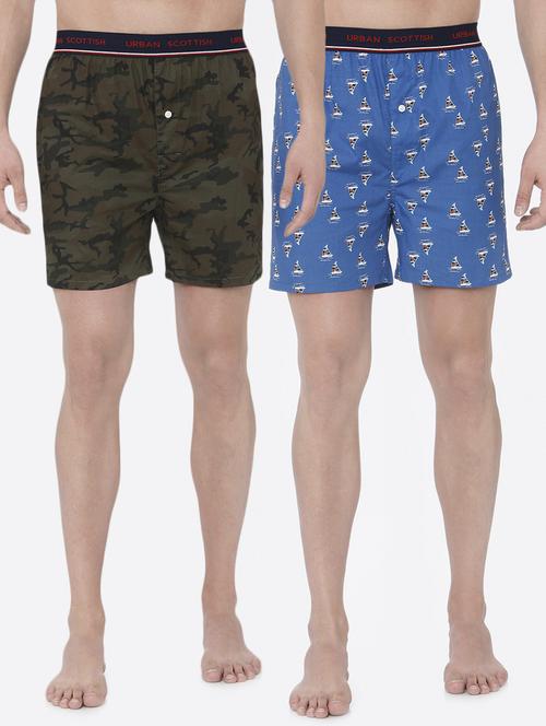 multi colored printed boxers (set of 2) - 16334952 - Very Small Image - 1