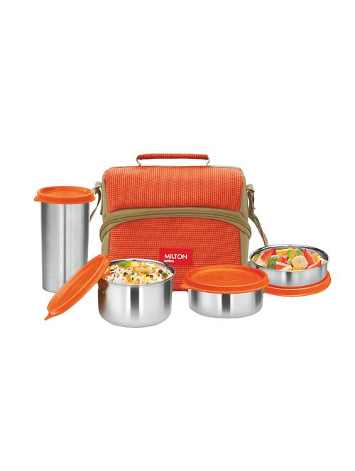 milton stainless steel lunch pack with 3 container - 16335278 - Standard Image - 1