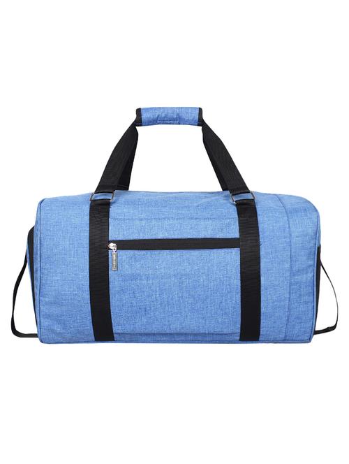 blue polyester dufflebag - 16335438 - Standard Image - 1