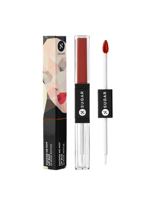 sugar smudge me not lip duo - 26 rose repose (peach pink) - 16335860 - Standard Image - 1