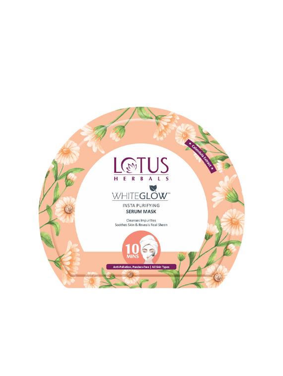 lotus herbals whiteglow insta purifying serum mask (pack of 2) - 16336806 - Zoom Image - 1