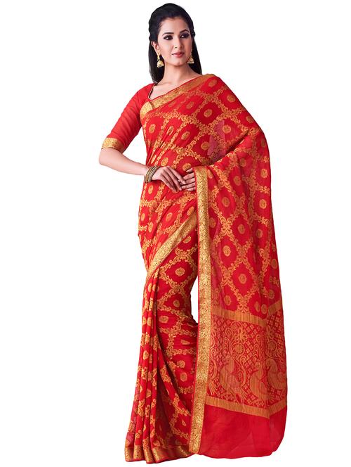 conversational kanjivaram saree with blouse - 16338139 - Standard Image - 1