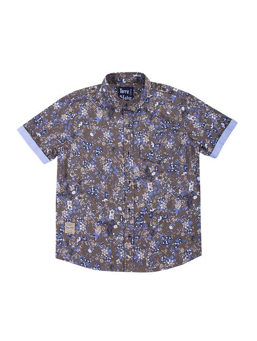 turn-up sleeved pocket patch shirt - 16339267 - Standard Image - 1