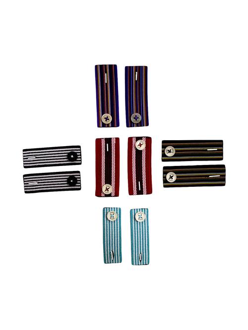 multicolour nonmetal cufflink - 16339699 - Very Small Image - 1