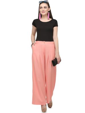 pocket detail pleated palazzo - 16341440 - Standard Image - 4