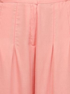 pocket detail pleated palazzo - 16341440 - Standard Image - 5