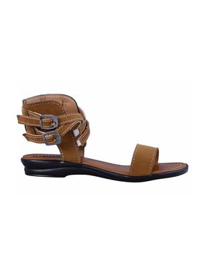 brown closed back sandals - 16341930 - Standard Image - 2