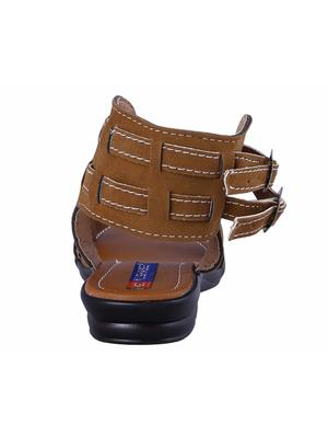 brown closed back sandals - 16341930 - Standard Image - 3