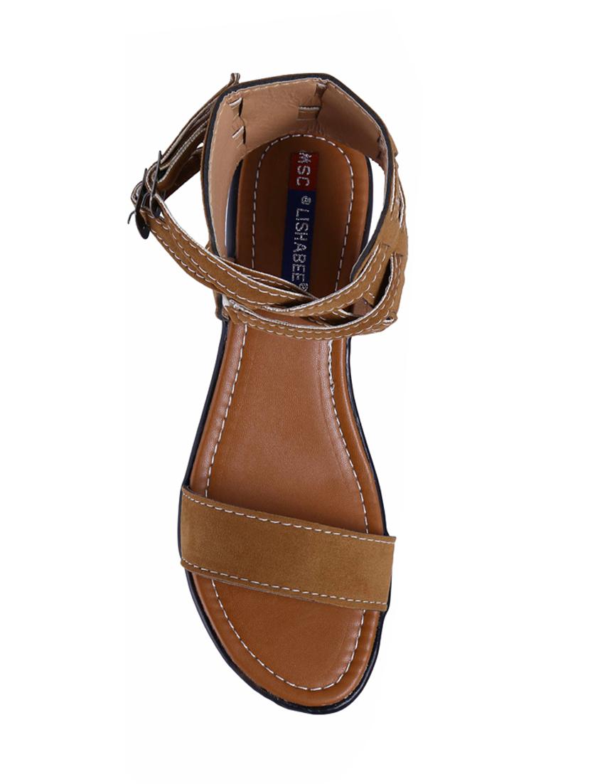 brown closed back sandals - 16341930 - Zoom Image - 4
