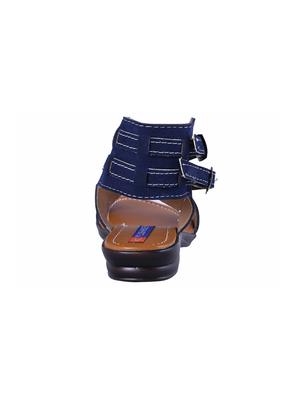 blue back strap sandals - 16341932 - Standard Image - 3