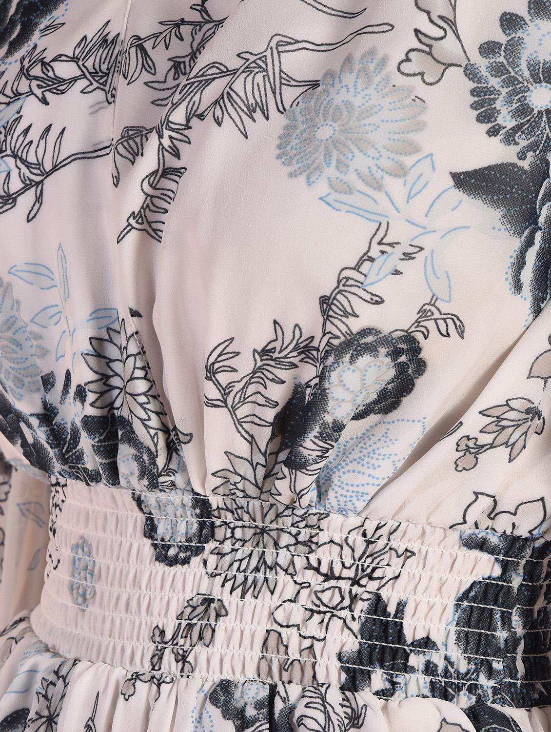 smocked detail floral top - 16342207 - Zoom Image - 6