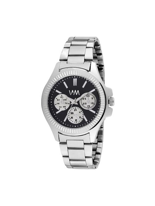 watch me round dial analog watch (wmal-346-f) - 16342453 - Very Small Image - 1