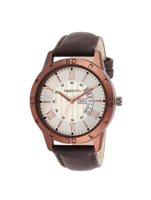 timesmith round dial analog watch tsc-007 - 16342690 - Standard Image - 1
