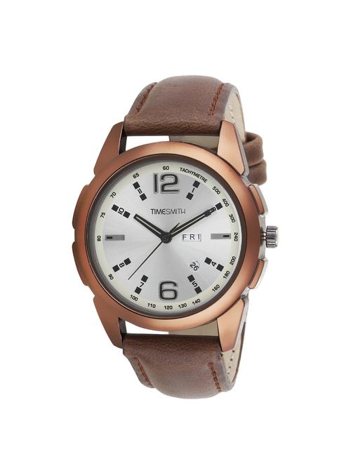 timesmith round dial analog watch tsc-032 - 16342715 - Standard Image - 1