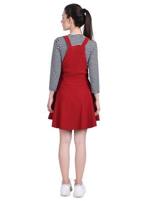 pocket patch dungaree with striped top - 16342924 - Standard Image - 3