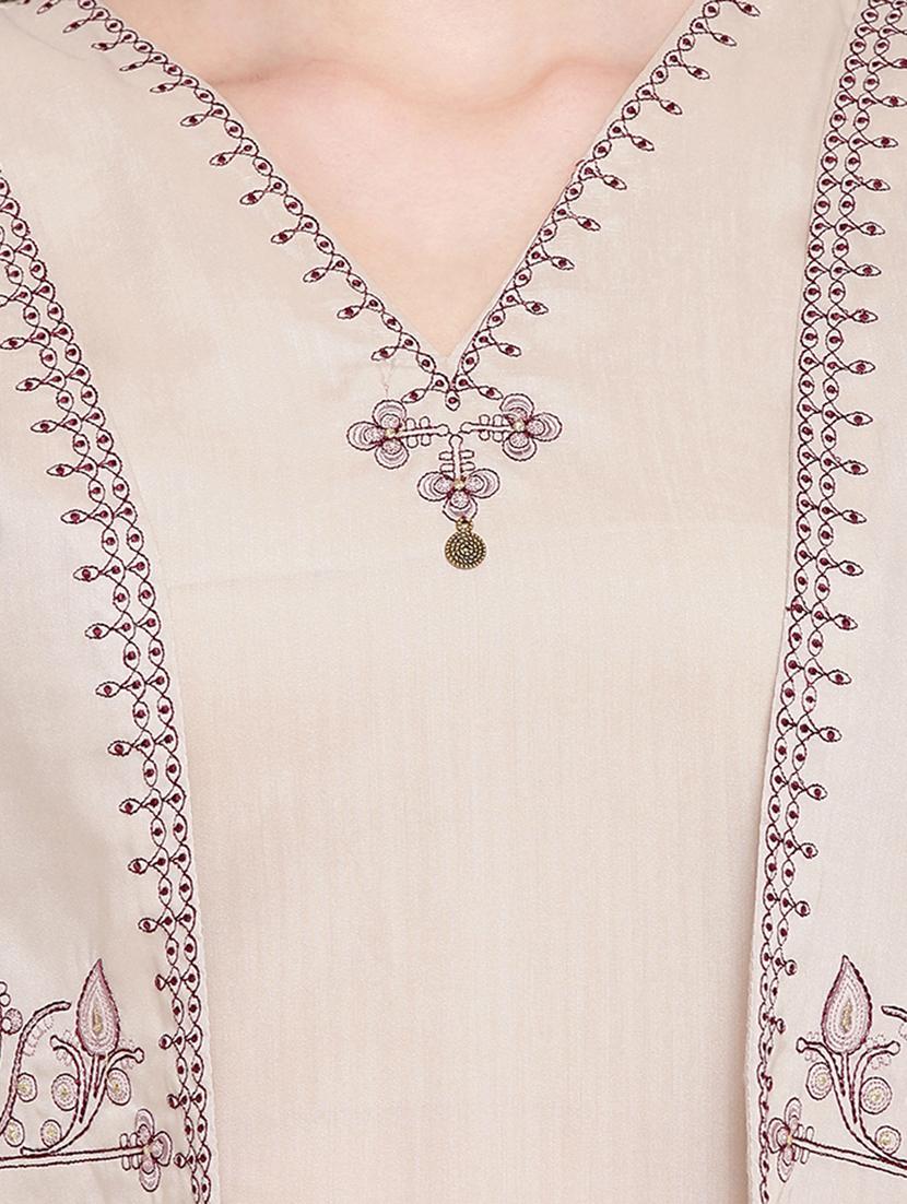 embroidered layered kurti - 16345588 - Zoom Image - 4