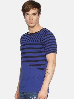 blue striped t-shirt - 16345801 - Standard Image - 2
