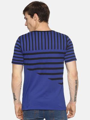 blue striped t-shirt - 16345801 - Standard Image - 3