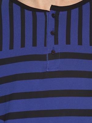 blue striped t-shirt - 16345801 - Standard Image - 5