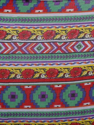 multi colored cotton scarf - 16346469 - Standard Image - 2