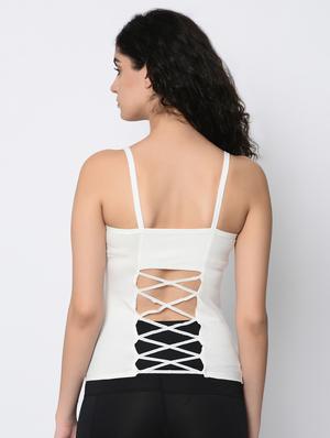 criss cross back camisole - 16347029 - Standard Image - 2