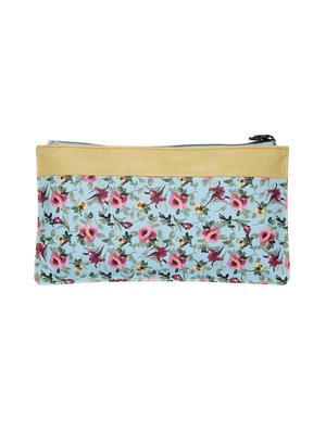 blue leatherette (pu) regular clutch - 16347292 - Standard Image - 2