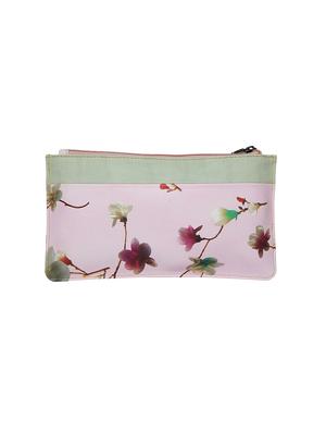 pink leatherette (pu) regular clutch - 16347293 - Standard Image - 2