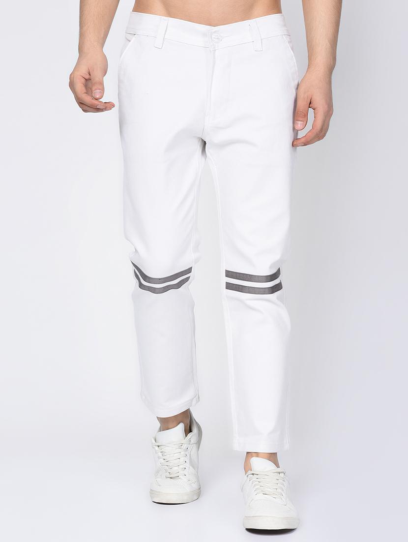 white striped chinos - 16348149 - Zoom Image - 1