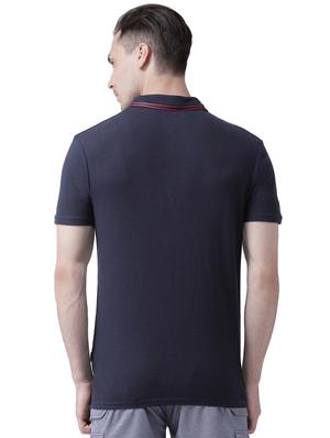 navy blue solid casual shirt - 16348859 - Standard Image - 3