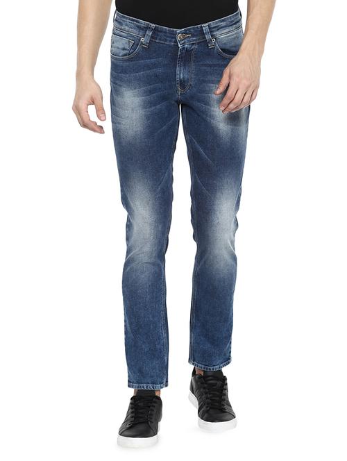blue heavy washed jeans - 16349527 - Standard Image - 1