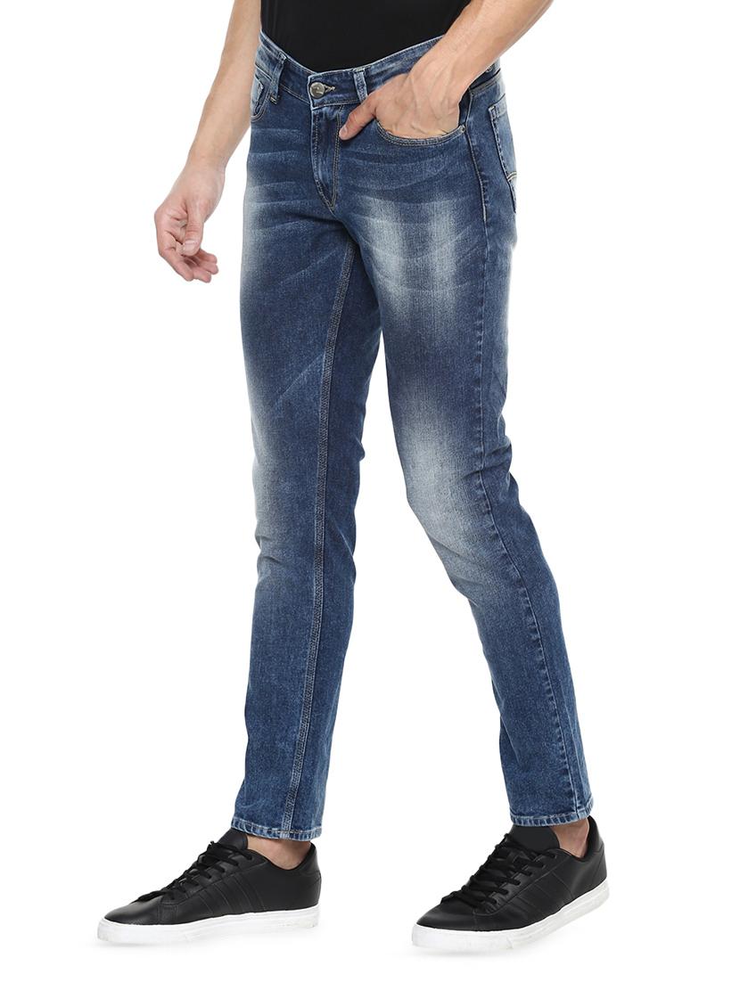 blue heavy washed jeans - 16349527 - Zoom Image - 2