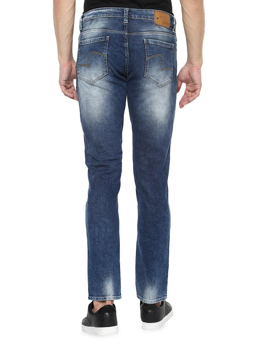 blue heavy washed jeans - 16349527 - Zoom Image - 3
