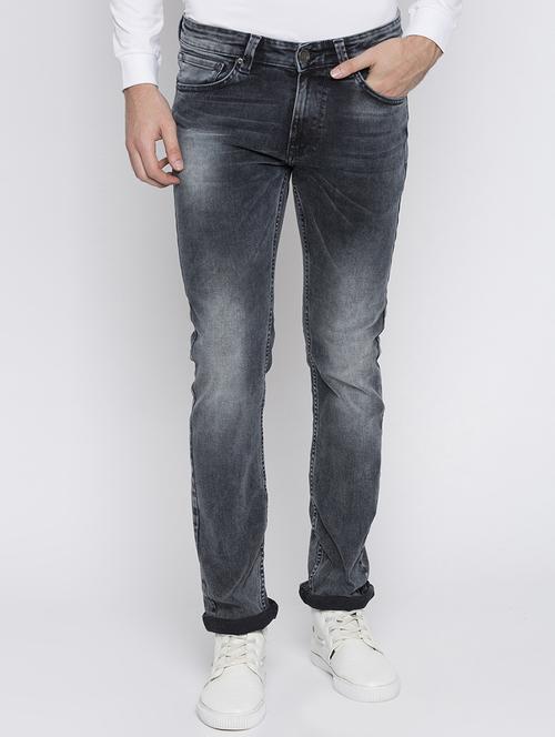 grey light washed jeans - 16349535 - Standard Image - 1
