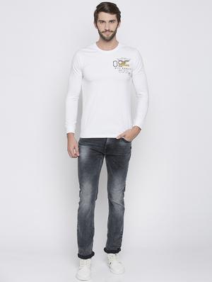 grey light washed jeans - 16349535 - Standard Image - 4