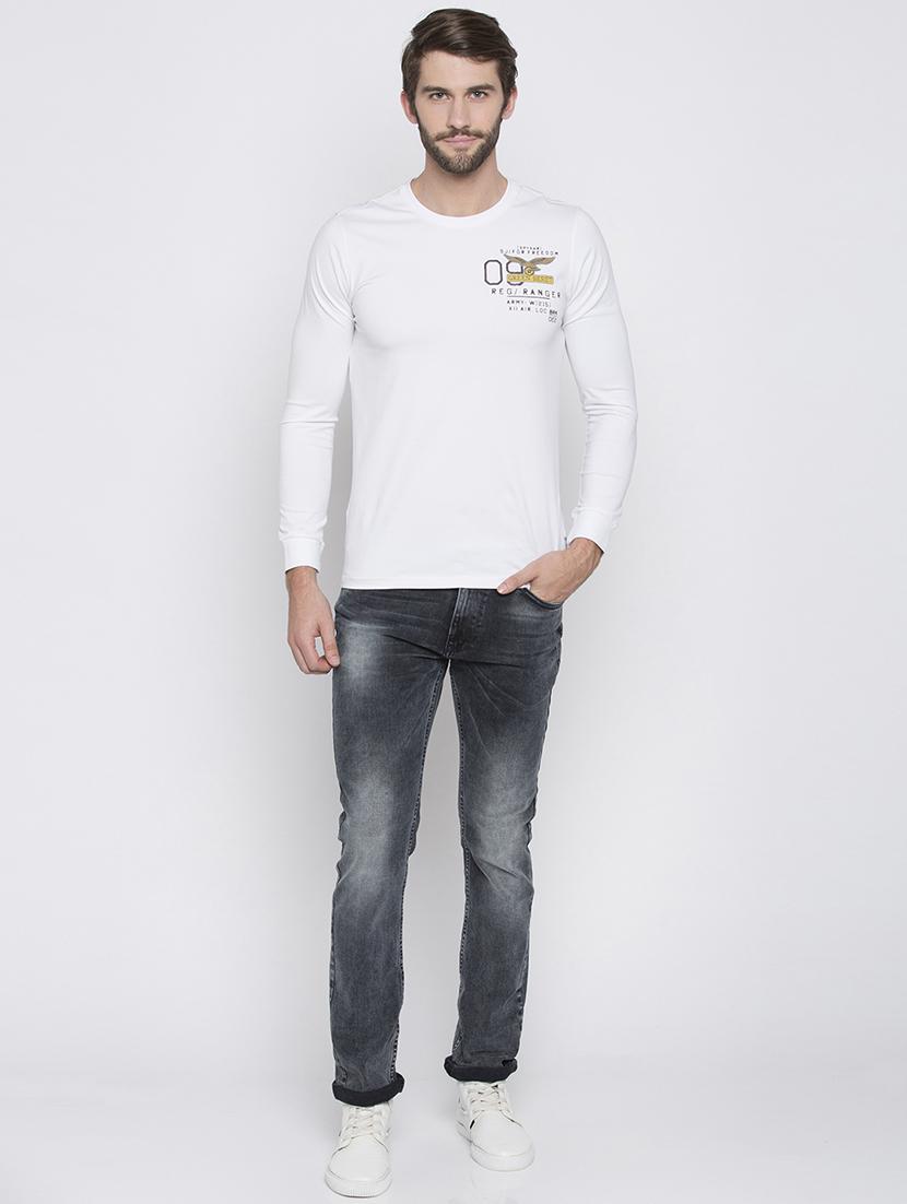 grey light washed jeans - 16349535 - Zoom Image - 4