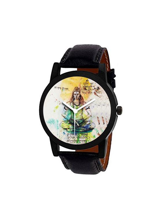 wake wood round dial analog watch (dial23) - 16349676 - Zoom Image - 1