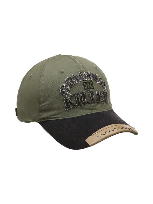 green cotton caps and hat - 16349749 - Very Small Image - 1