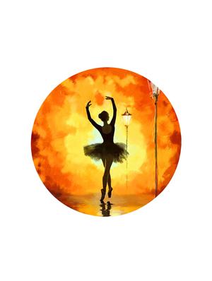 studio shubham wooden abstract colorful dancing wall plates for hanging(set of 3) - 16351080 - Standard Image - 3