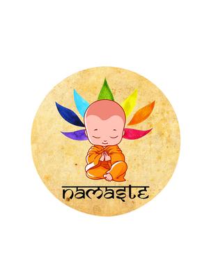 studio shubham wooden welcome namaste friends wall plates for hanging(set of 3) - 16351109 - Standard Image - 4