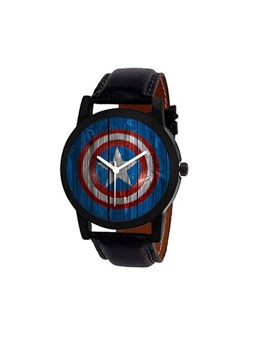 wake wood round dial analog watch (dial32) - 16351131 - Standard Image - 1