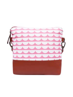 pink canvas regular sling bag - 16351132 - Standard Image - 2