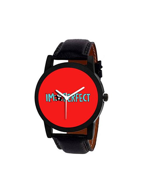 wake wood round dial analog watch (dial36) - 16351190 - Standard Image - 1