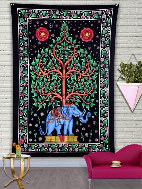 cotton printed tapestry - 16351197 - Very Small Image - 1