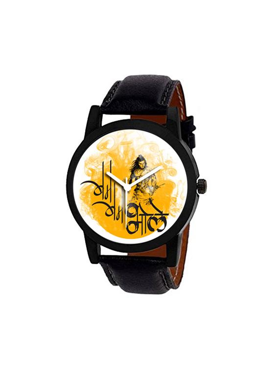 wake wood round dial analog watch (dial71) - 16351814 - Zoom Image - 1