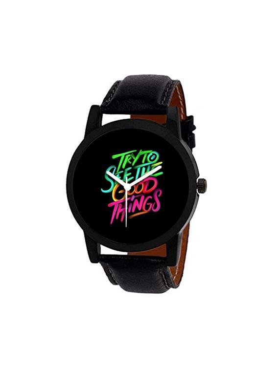 wake wood round dial analog watch (dial76) - 16351833 - Zoom Image - 1